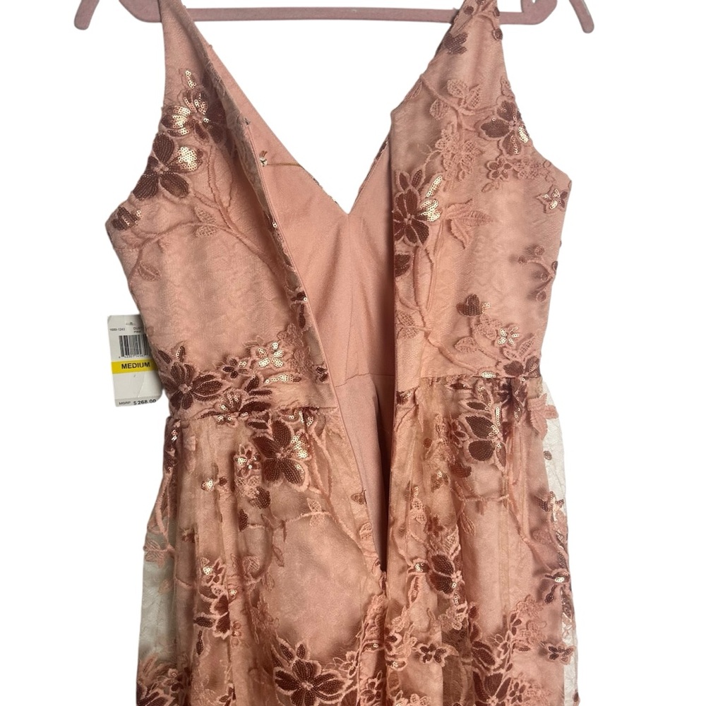 NWT - Dress The Population Ally Floral Cocktail Dress - Size Medium - Picture 7 of 9